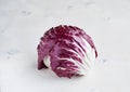 Beet, orange, radicchio, olives salad. Selective focus Royalty Free Stock Photo