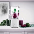 beet powder, puree in Blender for Shakes, Smoothies, Food Prep, and Frozen Blending. Useful sports nutrition. Fitness food for