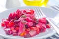 Beet salad Royalty Free Stock Photo