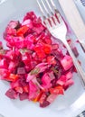 Beet salad Royalty Free Stock Photo