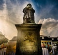 Beethoven Monument in Bonn, Germany.It was unveiled on 12 August 1845 Royalty Free Stock Photo