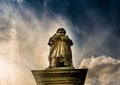 Beethoven Monument in Bonn, Germany.It was unveiled on 12 August 1845 Royalty Free Stock Photo