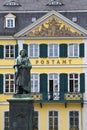 Beethoven Statue in Bonn Royalty Free Stock Photo