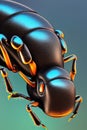 Beetle Animal. AI Generated. Royalty Free Stock Photo