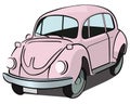 Beetle car Royalty Free Stock Photo