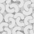 Beetle larva pattern seamless. Bug caterpillar background . Maggot texture vector