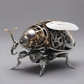 A beetle with mechanical cogs
