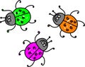 Beetles Royalty Free Stock Photo