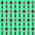 Beetles background_3