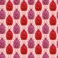 Beetles pattern. Fabric vector design