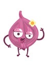 beetroot character. Vector illustration decorative design