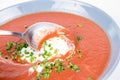 Beetroot cream soup