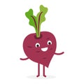 Beetroot, Cute vegetable character