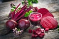 Beetroot Juice Royalty Free Stock Photo