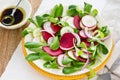 Beetroot and radish salad Royalty Free Stock Photo