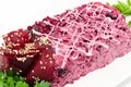 Beetroot salad Royalty Free Stock Photo