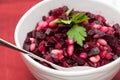 Beetroot salad Royalty Free Stock Photo