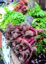 Beetroot for sale in market Royalty Free Stock Photo