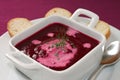 Beetroot Soup Royalty Free Stock Photo