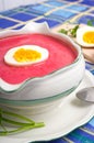 Beetroot soup Royalty Free Stock Photo