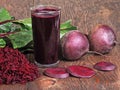 beets and beets juice Royalty Free Stock Photo