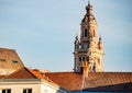 Beffroi de la Chambre Commerce tower in Lille Royalty Free Stock Photo