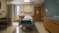 A beforeafter comparison of a wellsanitized hospital room emphasizing the importance of rigorous cleaning practices in