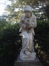 Beggar Boy Marble Statue