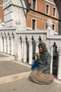 Beggar Venice, Italy