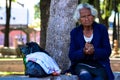 Beggar Woman in Mexico