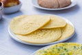 Beghrir or Baghrir Moroccan Pancakes Royalty Free Stock Photo