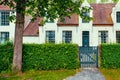 Begijnhof Beguinage in Bruges town. Brugge, Belgium