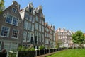 Begijnhof facades Royalty Free Stock Photo