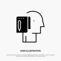 Begin, Start From Scratch, List, Note, Start solid Glyph Icon vector
