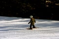 Beginner skier