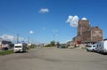 The beginning of the alaska highway at dawson creek