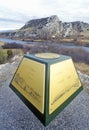 Beginning of Missouri River, Missouri Headwaters State Park,3 Forks,Three Forks, MT Royalty Free Stock Photo