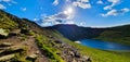 Helvellyn via Striding Edge Royalty Free Stock Photo