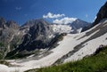 Beginning of summer in Dolomites: Sasso Vernale