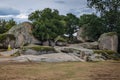 Beglik Tash rock sanctuary in Bulgaria