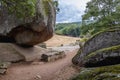 Beglik Tash rock sanctuary in Bulgaria