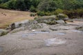 Beglik Tash rock sanctuary in Bulgaria