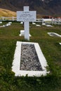 Begraafplaats Grytviken Zuid Georgia, Graveyard Grytviken South Royalty Free Stock Photo