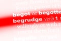 begrudge