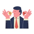 Behavioral Economics. Vector illustration