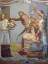 The Beheading of John the Baptist Royalty Free Stock Photo