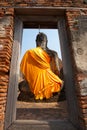 Behind of Buddha