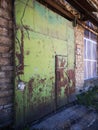 Behind the doors street art contemporary abandoned factory