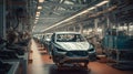 Behind the Scenes, Exploring the Inner Workings of a Car Factory. Generative AI