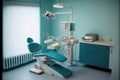 Behind the Scenes: A Look Inside the Special Equipment Room of a Dentist. Generative ai